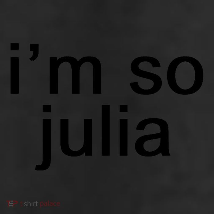 IM So Julia Funny Slang Sarcasm Fashion Statement Microfiber Hand Towel
