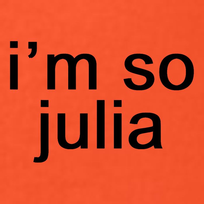 IM So Julia Funny Slang Sarcasm Fashion Statement Short Acrylic Beanie