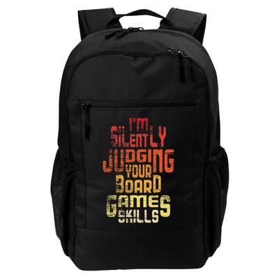 I'm Silently Judging Your Board Games Skills Tabletop Game Daily Commute Backpack