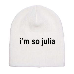 IM So Julia Short Acrylic Beanie