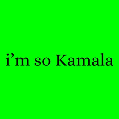 I’M So Kamala Brat Green Meme Gen Z T-Shirt