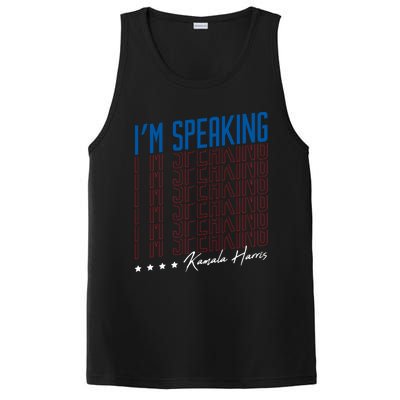 IM Speaking Kamala Harris Funny Vice Presidential Debate Gift PosiCharge Competitor Tank