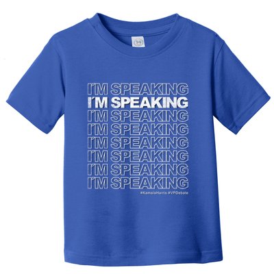 IM Speaking Kamala Harris #Vpdebate Swag Funny Gift Toddler T-Shirt