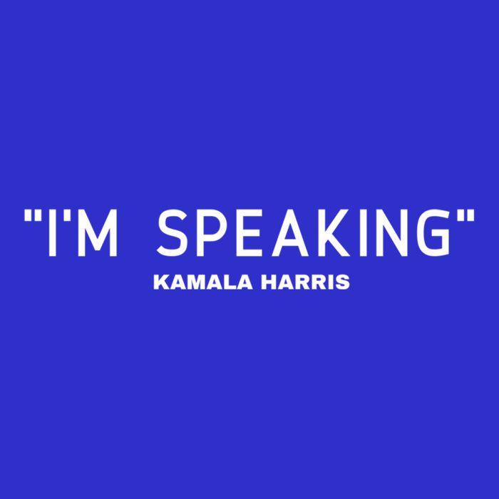 IM Speaking Kamala Harris Funny Gift Kids T-Shirt