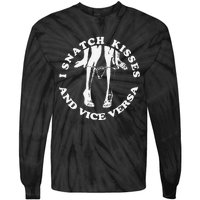 I Snatch Kisses And Vice Versa Funny Couple Love Tie-Dye Long Sleeve Shirt