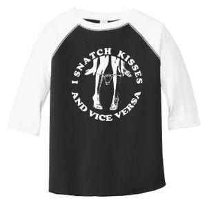 I Snatch Kisses And Vice Versa Funny Couple Love Toddler Fine Jersey T-Shirt