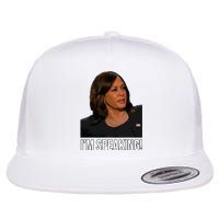 IM Speaking Kamala Harris Vice President Debate Vote Flat Bill Trucker Hat