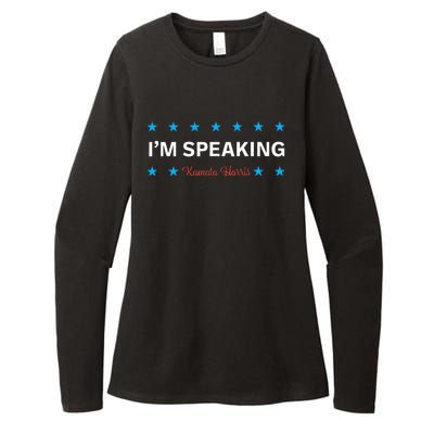 I’M Speaking Kamala Harris Womens CVC Long Sleeve Shirt