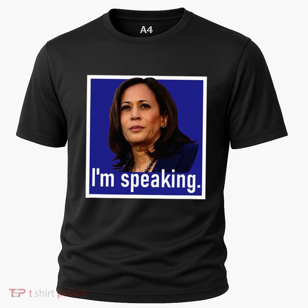 IM Speaking Kamala Harris Cooling Performance Crew T-Shirt