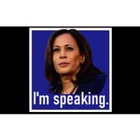 IM Speaking Kamala Harris Bumper Sticker