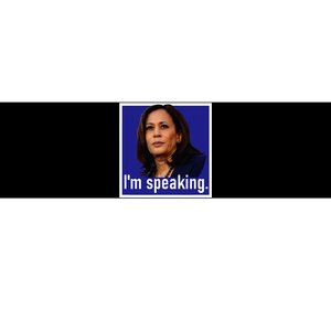 IM Speaking Kamala Harris Bumper Sticker