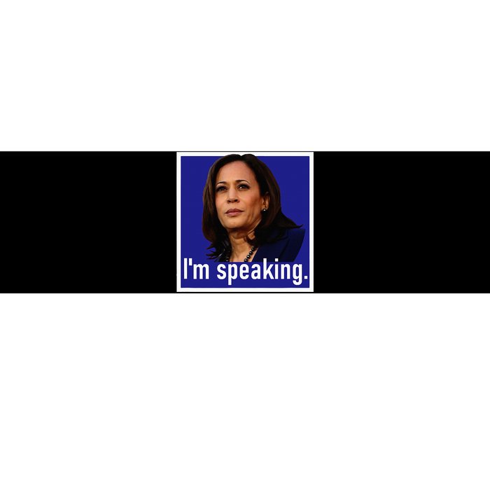 IM Speaking Kamala Harris Bumper Sticker