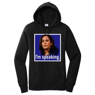 IM Speaking Kamala Harris Women's Pullover Hoodie