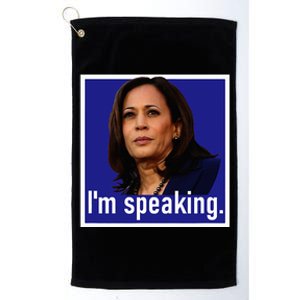 IM Speaking Kamala Harris Platinum Collection Golf Towel