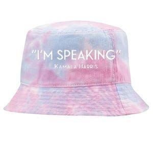 IM Speaking Kamala Harris Tie-Dyed Bucket Hat