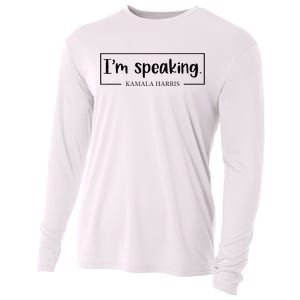 IM Speaking. Kamala Harris 2024 Cooling Performance Long Sleeve Crew