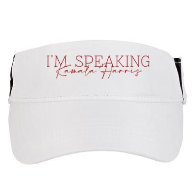 IM Speaking Kamala Harris Adult Drive Performance Visor