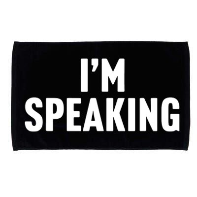 Im Speaking Kamala Harris 2024 Vice President Debate Microfiber Hand Towel