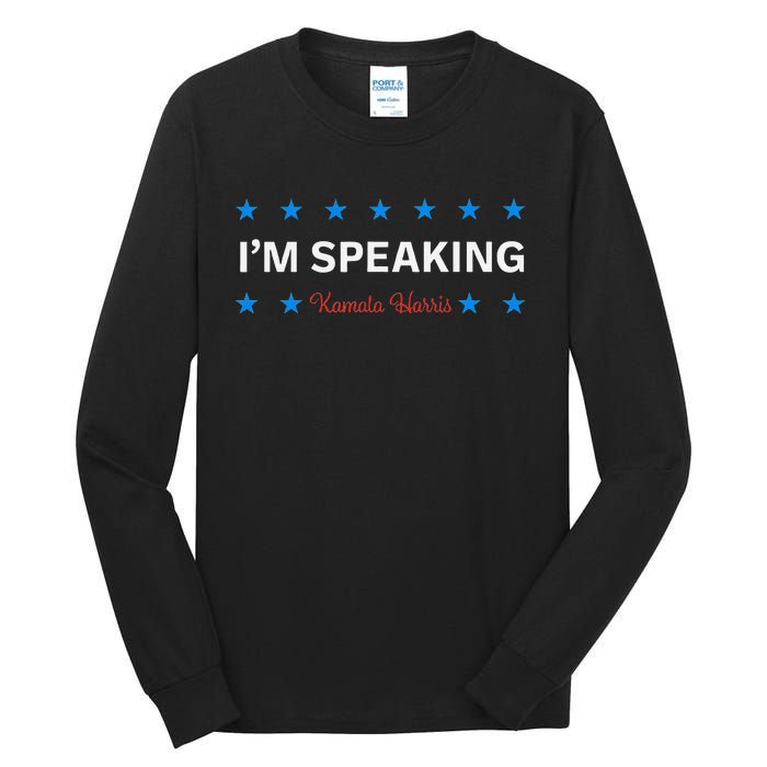 I’M Speaking Kamala Harris Tall Long Sleeve T-Shirt