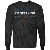 I’M Speaking Kamala Harris Tie-Dye Long Sleeve Shirt