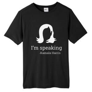 IM Speaking Kamala Harris 2024 Vote Democrat Tall Fusion ChromaSoft Performance T-Shirt