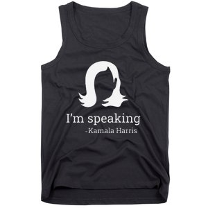 IM Speaking Kamala Harris 2024 Vote Democrat Tank Top