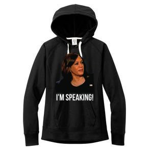 Im Speaking Kamala Harris Vice President Debate Vote Women's Fleece Hoodie