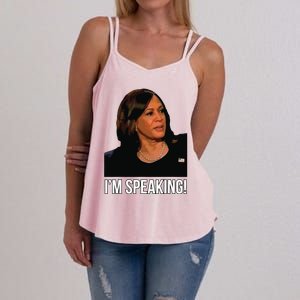 Im Speaking Kamala Harris Vice President Debate Vote Women's Strappy Tank