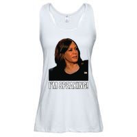 Im Speaking Kamala Harris Vice President Debate Vote Ladies Essential Flowy Tank