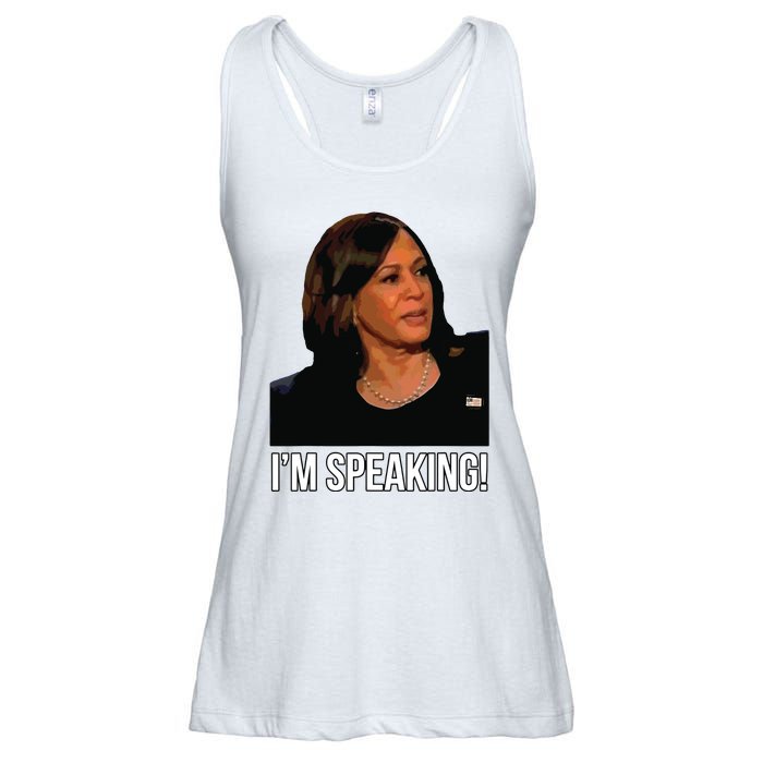 Im Speaking Kamala Harris Vice President Debate Vote Ladies Essential Flowy Tank