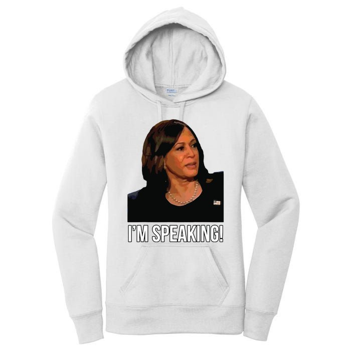 Im Speaking Kamala Harris Vice President Debate Vote Women's Pullover Hoodie