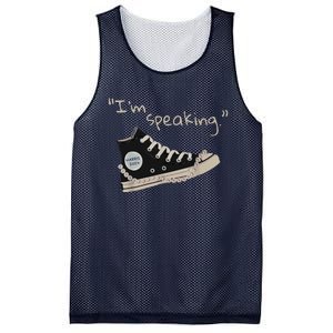 IM Speaking Kamala Harris 2024 Sneakers Mesh Reversible Basketball Jersey Tank