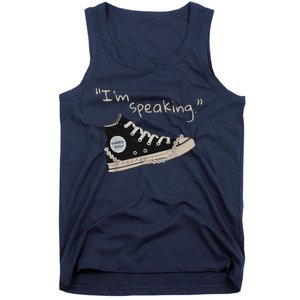 IM Speaking Kamala Harris 2024 Sneakers Tank Top