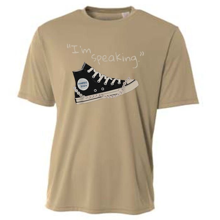 IM Speaking Kamala Harris 2024 Sneakers Cooling Performance Crew T-Shirt