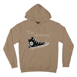 IM Speaking Kamala Harris 2024 Sneakers Hoodie