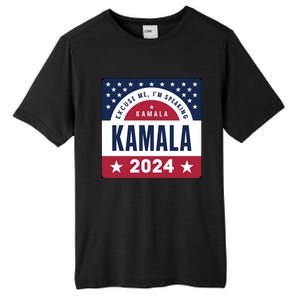 IM Speaking Kamala Harris 2024 Meaningful Gift Tall Fusion ChromaSoft Performance T-Shirt