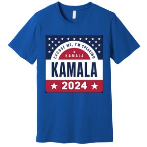 IM Speaking Kamala Harris 2024 Meaningful Gift Premium T-Shirt