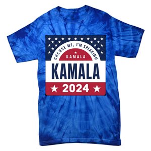 IM Speaking Kamala Harris 2024 Meaningful Gift Tie-Dye T-Shirt