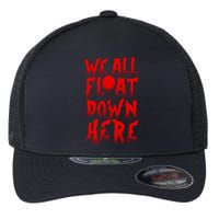 IT Stephen Kings WE ALL FLOAT DOWN HERE Clown Pennywise Horror Flexfit Unipanel Trucker Cap