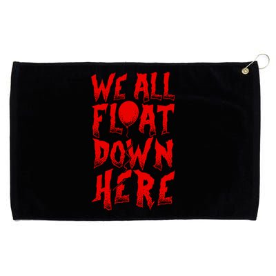 IT Stephen Kings WE ALL FLOAT DOWN HERE Clown Pennywise Horror Grommeted Golf Towel