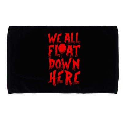 IT Stephen Kings WE ALL FLOAT DOWN HERE Clown Pennywise Horror Microfiber Hand Towel