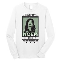 I Support Kristi Noem South Dakota Governor President 2024 Long Sleeve Shirt