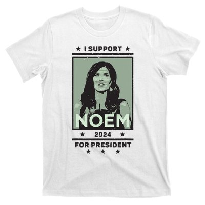 I Support Kristi Noem South Dakota Governor President 2024 T-Shirt