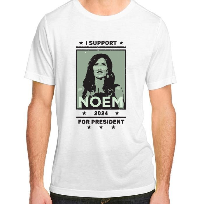 I Support Kristi Noem South Dakota Governor President 2024 Adult ChromaSoft Performance T-Shirt