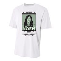 I Support Kristi Noem South Dakota Governor President 2024 Performance Sprint T-Shirt