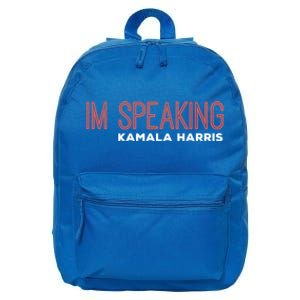 Im Speaking Kamala Harris Gift 16 in Basic Backpack