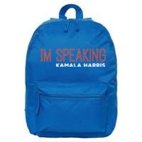 Im Speaking Kamala Harris Gift 16 in Basic Backpack