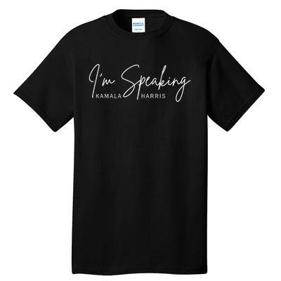 IM Speaking Kamala Harris Tall T-Shirt