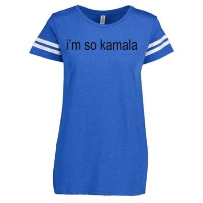 I’M So Kamala Brat Meme Gen Z Enza Ladies Jersey Football T-Shirt