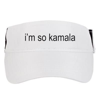 I’M So Kamala Brat Meme Gen Z Adult Drive Performance Visor